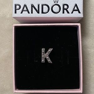 Pandora Charm - Letter “K”